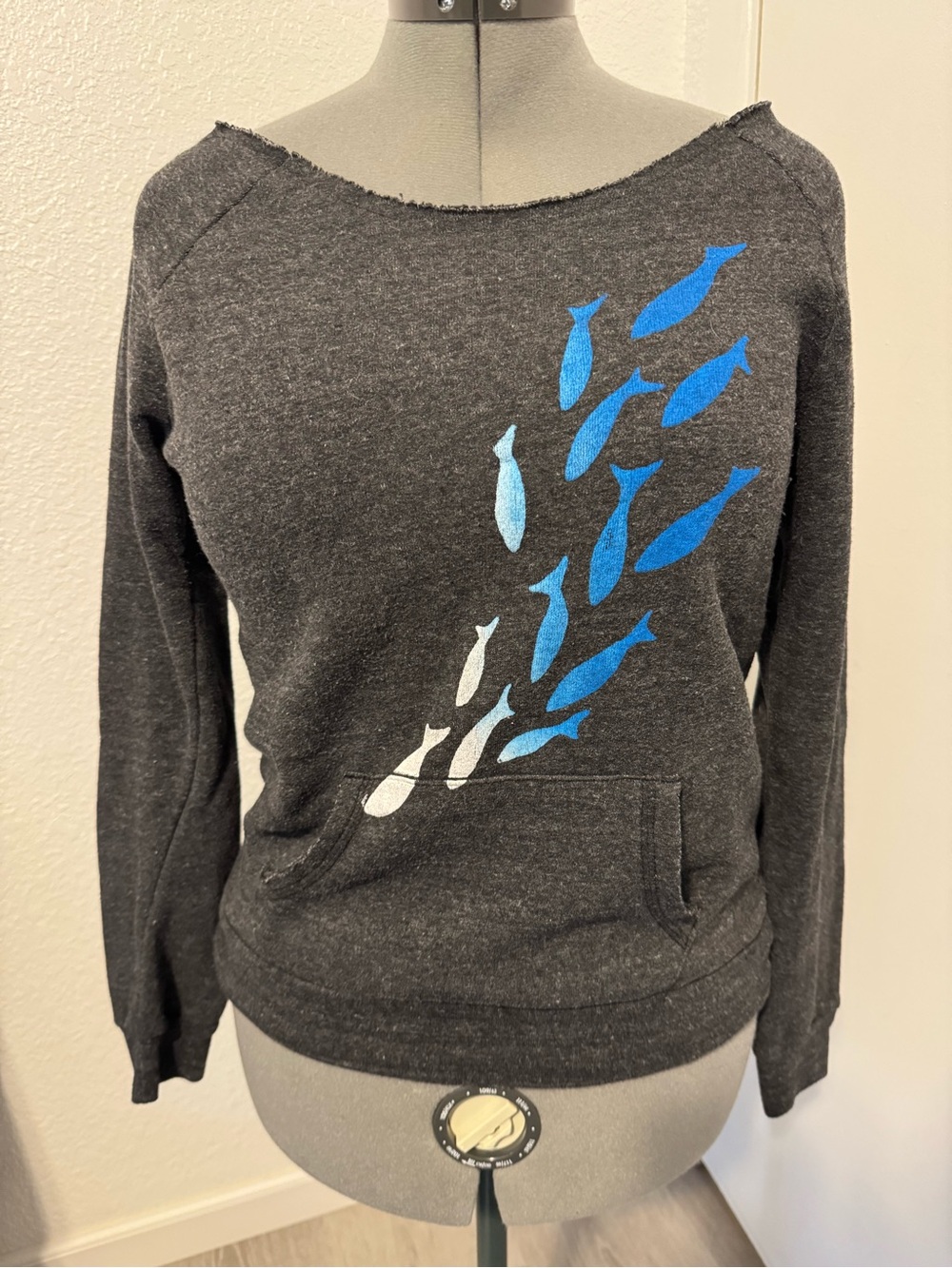 Fish Head Sweatshirt Size M